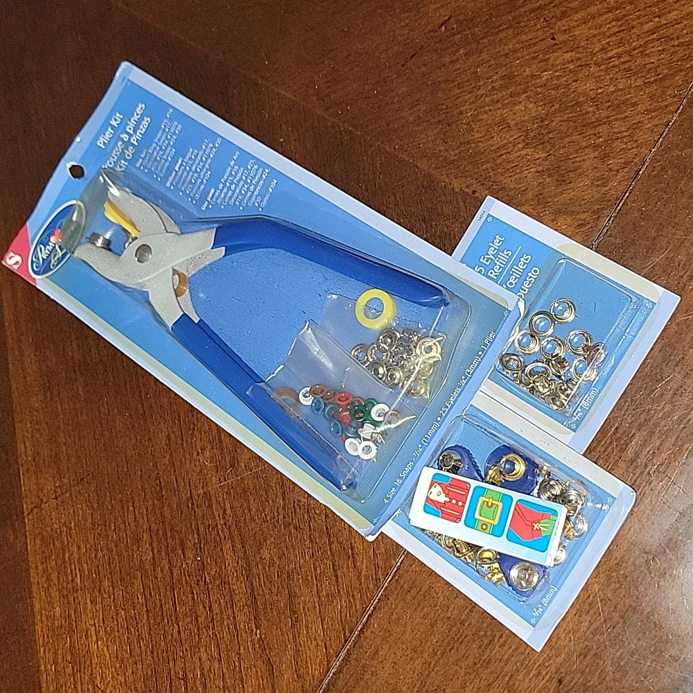 (J19) Plier kit and eyelet kit